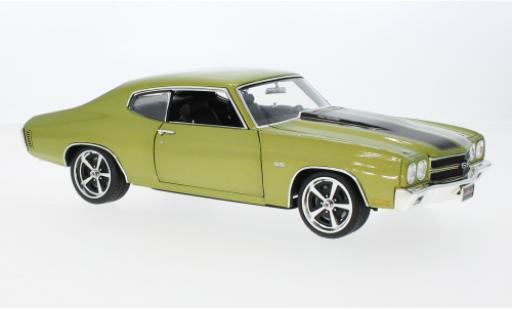 Modellautos Chevrolet Chevelle 1/18 ACME SS Restomod metallise la chaux 1970 Chevrolet Chevelle 1/18 ACME SS Restomod metallise la chaux 1970 modellautos