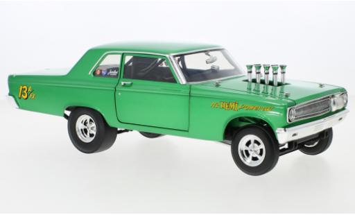 Dodge Coronet 1/18 ACME AWB metallise grün 1965 modellautos