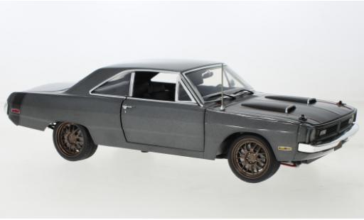 Dodge Dart 1/18 ACME Street Fighter metallise gris/noire 1970 modellautos