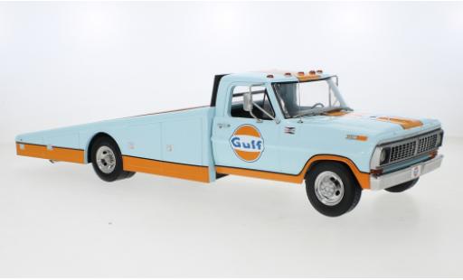 Ford F-350 1/18 ACME Ramp Truck Gulf Racing Team 1970 modellautos