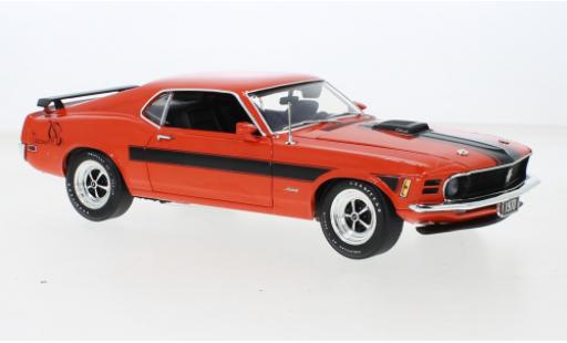 Ford Mustang 1/18 ACME Mach 1 Sidewinder rot 1970 modellautos