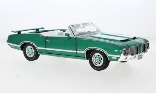 Oldsmobile 442 1/18 ACME W-30 Cabrio grün 1972 modellautos