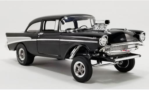 Chevrolet Bel Air 1/18 ACME Gasser schwarz 1957 Night Stalker modellautos