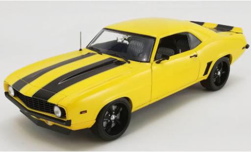 Chevrolet Camaro 1/18 ACME Street Fighter gelb/schwarz 1969 Yellow Jacket modellautos