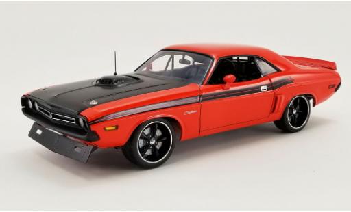 Modellautos Dodge Challenger 1/18 ACME R/T HEMI orange/matt-schwarz 1971 Fireball Dodge Challenger 1/18 ACME R/T HEMI orange/matt-schwarz 1971 Fireball modellautos