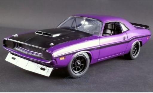 Dodge Challenger 1/18 ACME violett/schwarz 1970 modellautos