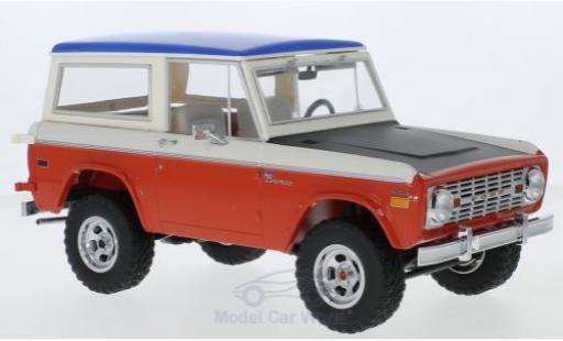 Ford Bronco 1/18 ACME Baja Bill Strope Edition rot/weiss 1971 modellautos