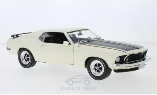 Ford Mustang 1/18 ACME Boss 302 weiss/matt-schwarz 1969 modellautos