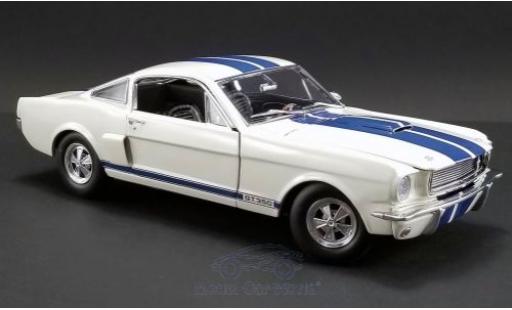 Ford Mustang 1/18 ACME Shelby GT350 Supercharged weiss/blau 1966 modellautos