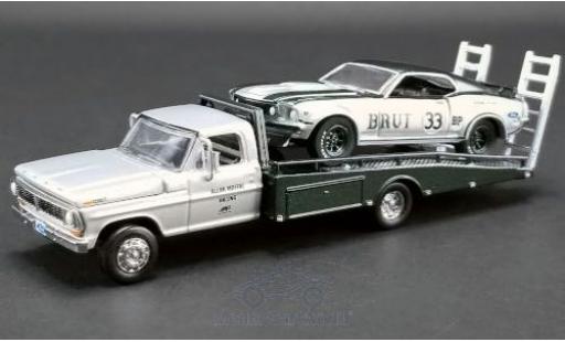 Ford Mustang 1/64 ACME Trans Am No.33 Allan Moffat Racing Trans-Am 1969 mit F-350 Ramp Truck A.Moffat modellautos