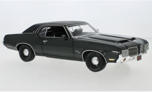 Oldsmobile Cutlass 1/18 ACME SX grün/matt-schwarz 1971 Rocket 455 modellautos