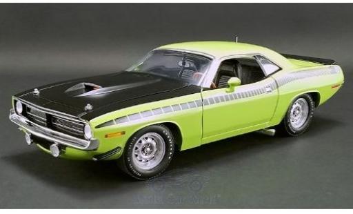 Plymouth Barracuda 1/18 ACME AAR grün/matt-schwarz 1970 modellautos