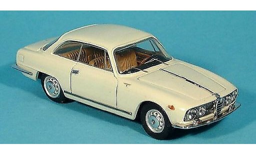 Alfa Romeo 2000 sprint 1/43 Bang weiss 1960 modellautos