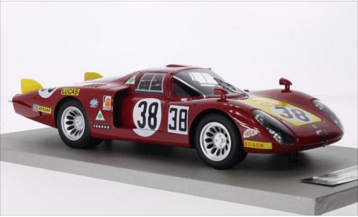 Alfa Romeo 33.2 coda lunga 1/18 Tecnomodel No.38 Autodelta 24h Le Mans 1968 /S.Dini modellautos