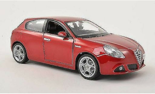 Alfa Romeo Giulietta berlina 1/24 Burago (940) rot modellautos