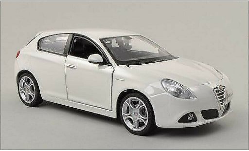 Alfa Romeo Giulietta berlina 1/24 Burago (940) weiss modellautos