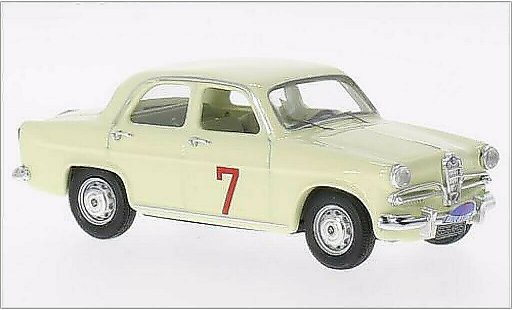 Alfa Romeo Giulietta berlina ti 1/43 Rio T.I. No.7 Rally des Lions 1961 modellautos