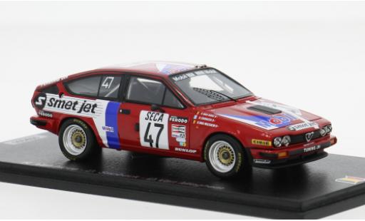 Alfa Romeo GT 1/43 Spark V6 24h Spa 1982 #47 R.van Hove/D.Snobeck 1:43 modellautos