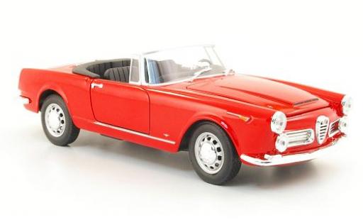 Modellautos Alfa Romeo Spider 1/24 Welly 2600 rot 1:24 Alfa Romeo Spider 1/24 Welly 2600 rot 1:24 modellautos