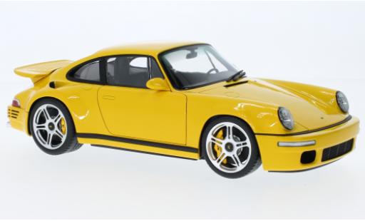 Modellautos Ruf CTR 1/18 Almost Real Porsche 911 jaune 2017 Ruf CTR 1/18 Almost Real Porsche 911 jaune 2017 modellautos