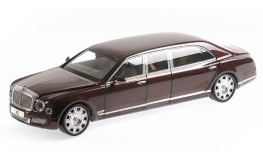 Modellautos Bentley Mulsanne 1/18 Almost Real Grand Limousine by Mulliner rot/rot 2017 y compris les set de wagon porte-conteneurs Bentley Mulsanne 1/18 Almost Real Grand Limousine by Mulliner rot/rot 2017 y compris les set de wagon porte-conteneurs modellautos