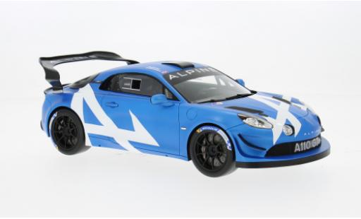 Modellautos Alpine A110 GT+ Presentation Rally du Mont Blanc 2024 1/18 Spark