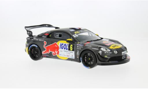 Modellautos Alpine A110 GT+ Rally du Mont Blanc 2024 #6 S.Loeb 1/18 Spark