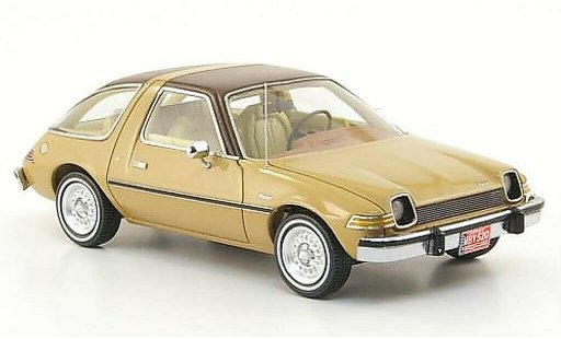 AMC Pacer berline 1/43 Neo beige/braun 1975 modellautos
