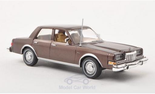Modellautos Dodge Diplomat 1/43 American Heritage Models mettalic braun 1985 Dodge Diplomat 1/43 American Heritage Models mettalic braun 1985 modellautos