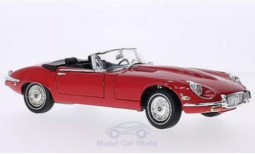 Modellautos Jaguar E-Type 1/18 Motormax rot 1971 Jaguar E-Type 1/18 Motormax rot 1971 modellautos