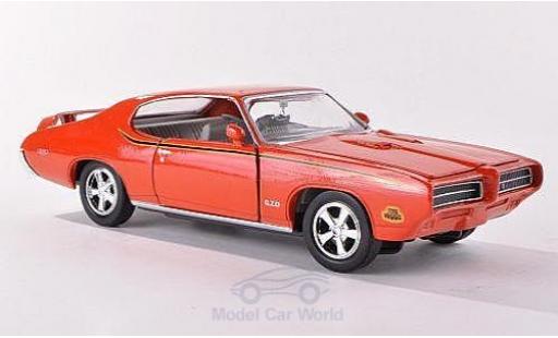Pontiac GTO 1/24 Motormax Judge orange 1969 modellautos