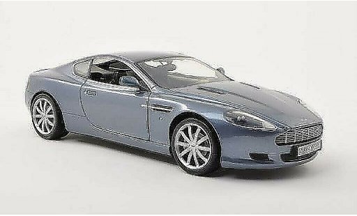 Aston Martin DB9 coupe 1/18 Motormax grau-blau 2006 modellautos