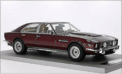 Aston Martin Lagonda saloon 1/18 Tecnomodel V8 4-Door mettalic rot 1974 modellautos