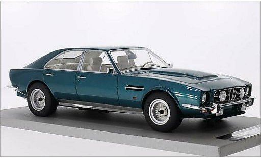 Aston Martin Lagonda saloon 1/18 Tecnomodel V8 4-Door mettalic gr&Atilde;&frac14;n 1974 modellautos