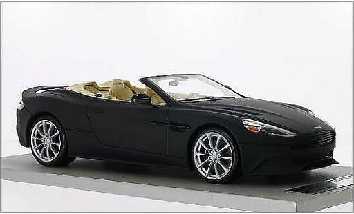 Aston Martin Vanquish volante 1/18 Tecnomodel matt-schwarz modellautos