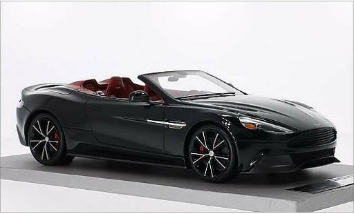 Aston Martin Vanquish volante 1/18 Tecnomodel schwarz modellautos