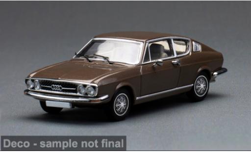 Audi 100 1/64 Sun Star (C1) Coupe S braun 1:64 modellautos