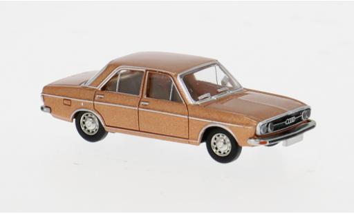 Audi 100 1/87 Brekina (C1) orange 1969 1:87 modellautos