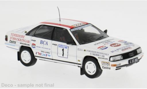 Audi 200 1/43 IXO (C3) Quattro Rally Schweden 1989 #1 S.Blomqvist/B.Melander 1:43 modellautos
