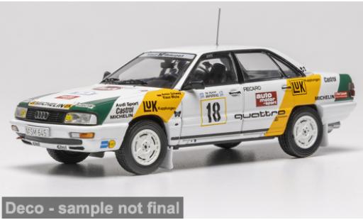 Modellautos Audi 200 quattro course Rally Acropolis 1989 #18 A.Schwarz/K.Wicha 1/43 IXO