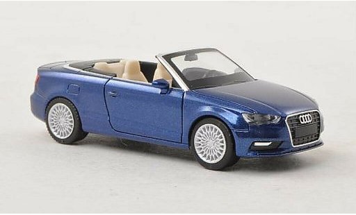 Audi A3 cabriolet 1/87 Herpa Cabrio blau modellautos