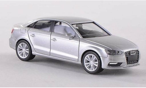 Audi A3 berline 1/87 Herpa Limousine eisgrau modellautos