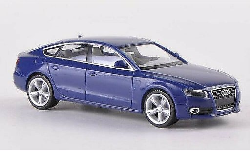 Audi A5 sportback 1/87 Herpa blau modellautos