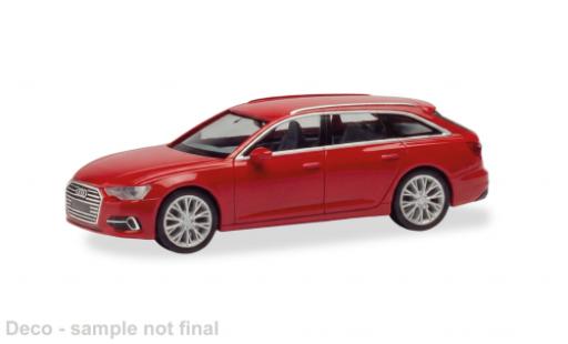 Audi A6 1/87 Herpa Avant rot 1:87 modellautos