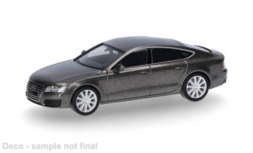 Audi A7 1/87 Herpa braun 1:87 modellautos