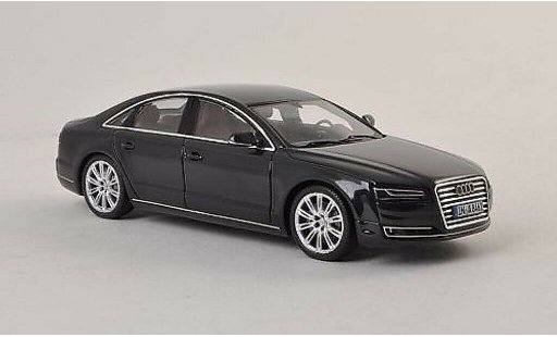 Audi A8 berline 1/43 Spark blau 2014 modellautos