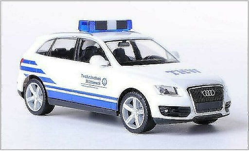 Audi Q5 secours 1/87 Herpa THW Pfaffenhofen modellautos