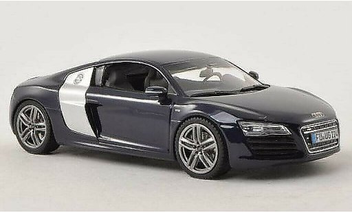 Audi R8 coupe 1/43 Schuco Facelift blau modellautos