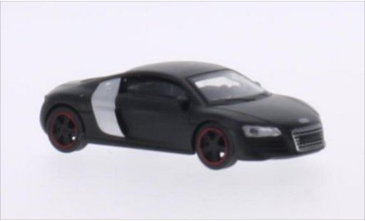 Audi R8 coupe 1/64 Schuco matt-schwarz/grau modellautos