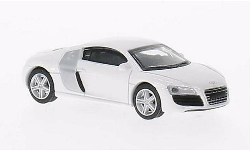 Audi R8 coupe 1/64 Schuco weiss modellautos